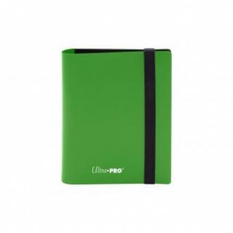 Ultra Pro Binder - 2-Pocket Eclipse - Lime Green 