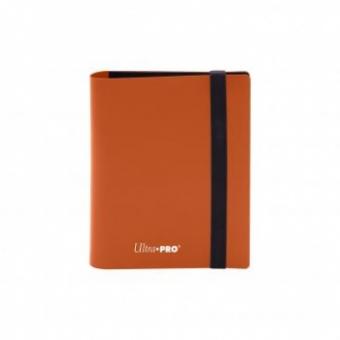 Ultra Pro Binder - 2-Pocket Eclipse - Pumpkin Orange 