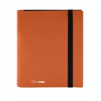 Ultra Pro Binder - 4-Pocket Eclipse - Pumpkin Orange 
