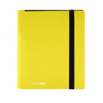 Ultra Pro Binder - 4-Pocket Eclipse - Lemon Yellow 