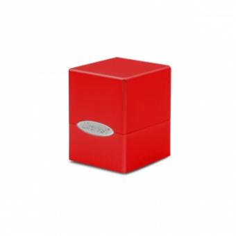 Ultra Pro Box - Classic Satin Cube - Apfelrot 