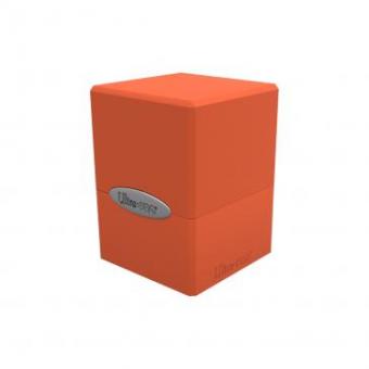 Ultra Pro Box - Classic Satin Cube - Kürbisorange 