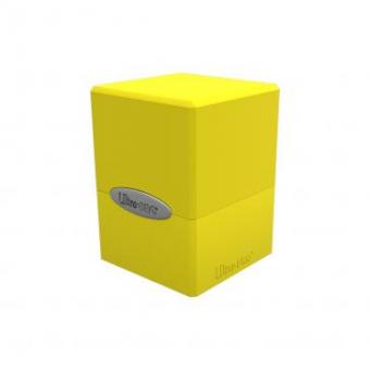 Ultra Pro Box - Classic Satin Cube - Lemon Yellow 