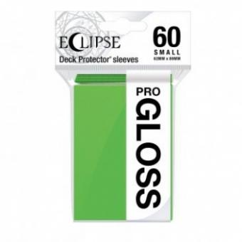 Ultra Pro Eclipse Card Sleeves - Japanese Size Gloss (60) - Lime Green 