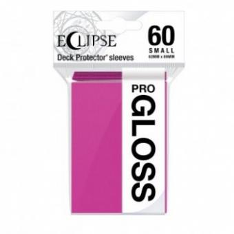 Ultra Pro Eclipse Card Sleeves - Japanese Size Gloss (60) - Hot Pink 