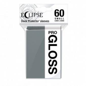 Ultra Pro Eclipse Kartenhüllen - Japanische Größe Gloss (60) - Rauchgrau 