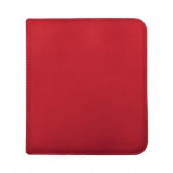 Ultra Pro Binder - 12-Pocket Vivid Zipper - Red 