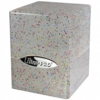Ultra Pro Box - Glitter Satin Cube - Clear 