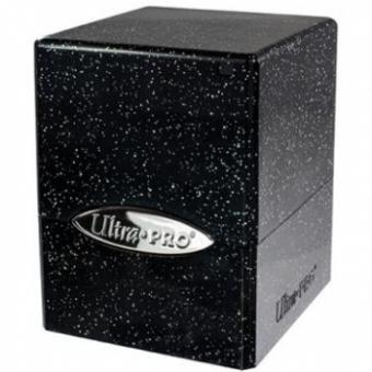 Ultra Pro Box - Glitter Satin Cube - Schwarz 