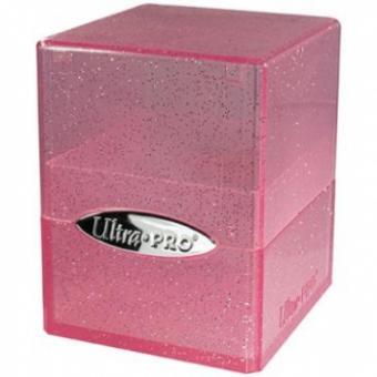 Ultra Pro Box - Glitter Satin Cube - Rosa 