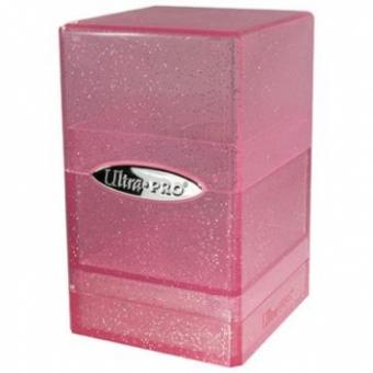 Ultra Pro Box - Glitter Satin Tower - Rosa 