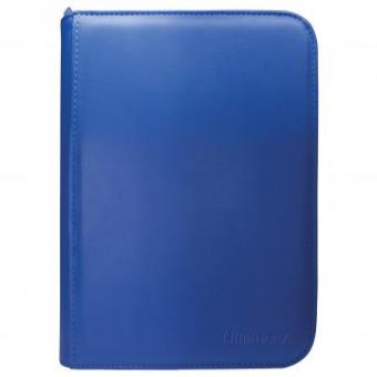 Ultra Pro Binder - 4-Pocket Vivid Zipper - Blau 
