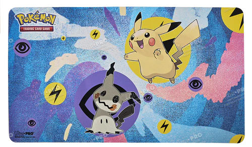 Ultra Pro Artwork Playmat - Standard Size (approx. 61 x 34 cm) - Pikachu & Mimikyu (PKM) 