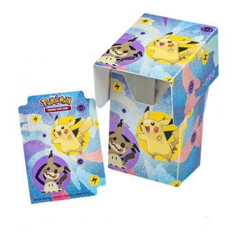 Ultra Pro Artwork Deck Box 75+ - Pikachu & Mimikyu (PKM) 