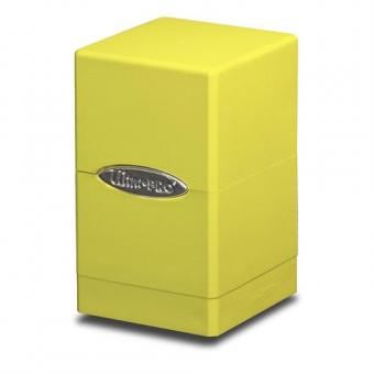 Ultra Pro Box - Classic Satin Tower - Lemon Yellow 