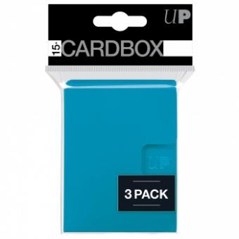 Ultra Pro 15+ Card Box (3) - Light Blue 
