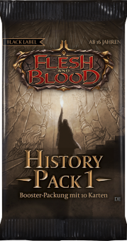 History Pack 1 Black Label - Booster - deutsch 