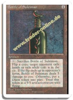 Bottle of Suleiman 