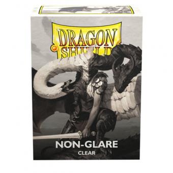 Dragon Shield Kartenhüllen - Standardgröße Non-Glare (100) - Transparent (Version 2) 