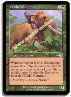 Wildes Mammut 