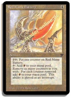 Red Mana Battery 