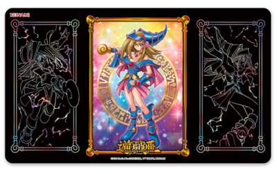 Konami Artwork Game Mat - Standard Size (approx. 61 x 35 cm) - Dark Magician Girl (YGO) 