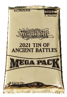 Mega Pack: 2021 Tin of Ancient Battles - Booster 1st Edition - German 