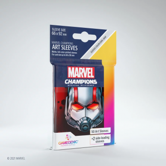 Gamegenic Artwork Kartenhüllen - Standardgröße (50+2) - Marvel Champions Ant-Man 