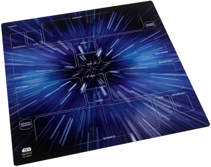 Gamegenic Star Wars: Unlimited - Game Mat XL (approx. 70x70 cm) - Hyperspace 