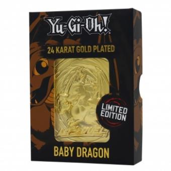 Fanattik Yu-Gi-Oh! 24 Karat Gold Card - Baby Dragon 