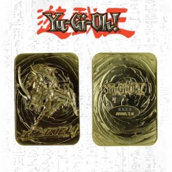 Fanattik Yu-Gi-Oh! 24 Karat Goldkarte - Schwarz Glänzender Soldat 