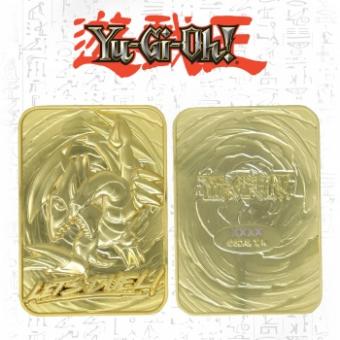 Fanattik Yu-Gi-Oh! 24 Karat Goldkarte - Blauäugiger Toon-Drache 