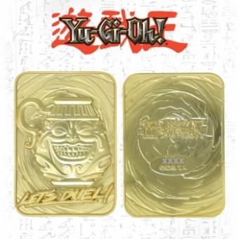 Fanattik Yu-Gi-Oh! 24 Karat Goldkarte - Topf der Gier 