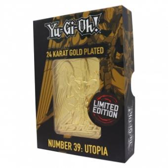 Fanattik Yu-Gi-Oh! 24 Karat Gold Card - Number 39: Utopia 