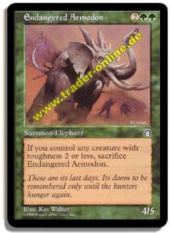 Endangered Armodon 