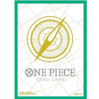 Bandai Artwork Card Sleeves - Standard Size (70) - Gold & Green (One Piece) 