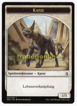 Spielstein - Katze (1/1 Lebensverknüpfung) 