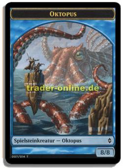 Spielstein - Oktopus 