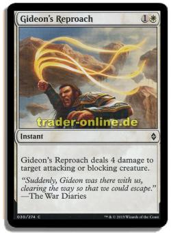 Gideon's Reproach 