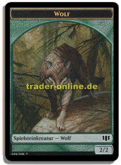 Spielstein - Wolf 
