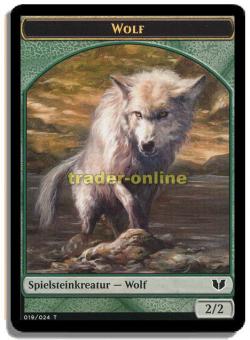 Spielstein - Wolf 