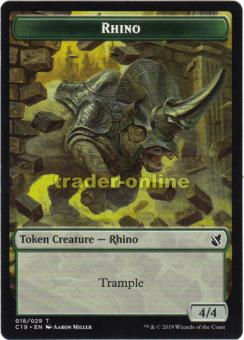 Token - Rhino (4/4 Trample) 