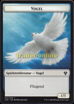 Spielstein - Vogel (Fliegend 1/1) 