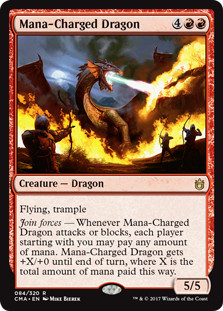 Mana-Charged Dragon (Manageladener Drache) 