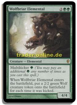 Wolfbriar Elemental (Dornenwolfelementar) englisch 