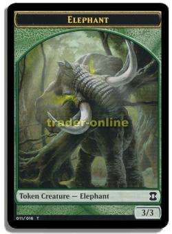 Token - Elephant (Spielstein) 