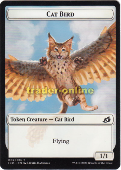 Token - Cat Bird (Flying 1/1) 