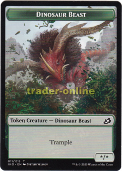 Token - Dinosaur Beast (Trample, */*) 