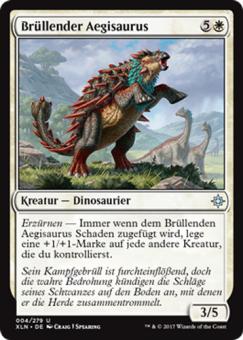 Brüllender Aegisaurus 