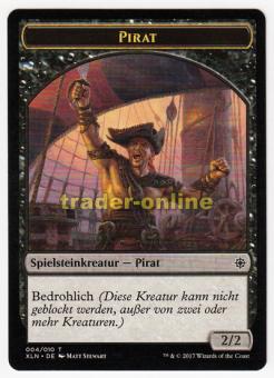 Spielstein - Pirat (2/2 Bedrohlich) 